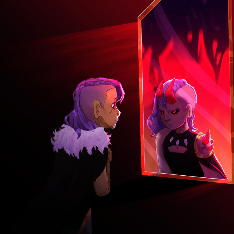 February 2024 - Avery (DnD OC) - Inspired by Loish